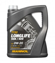 Load image into Gallery viewer, Longlife 508/509 0W-20 C5 DPF 5L Engine Oil