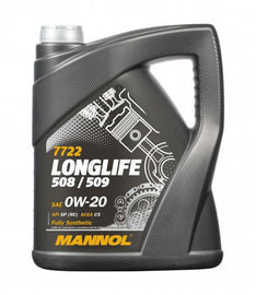 Longlife 508/509 0W-20 C5 DPF 5L Engine Oil