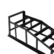 Load image into Gallery viewer, Car Ramp Pair 2000kg – Extra-Wide Heavy-Duty Steel Ramps (2 Ton Capacity) - Black