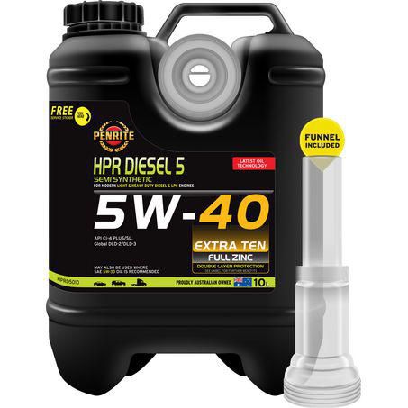 10L Semi Synthetic Engine Oil 5W-40 Replacement