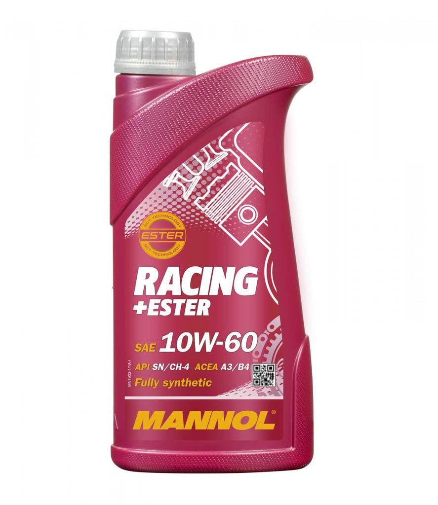 Racing+Ester 10W-60 API SN/SM/CF Motor Oil 1L