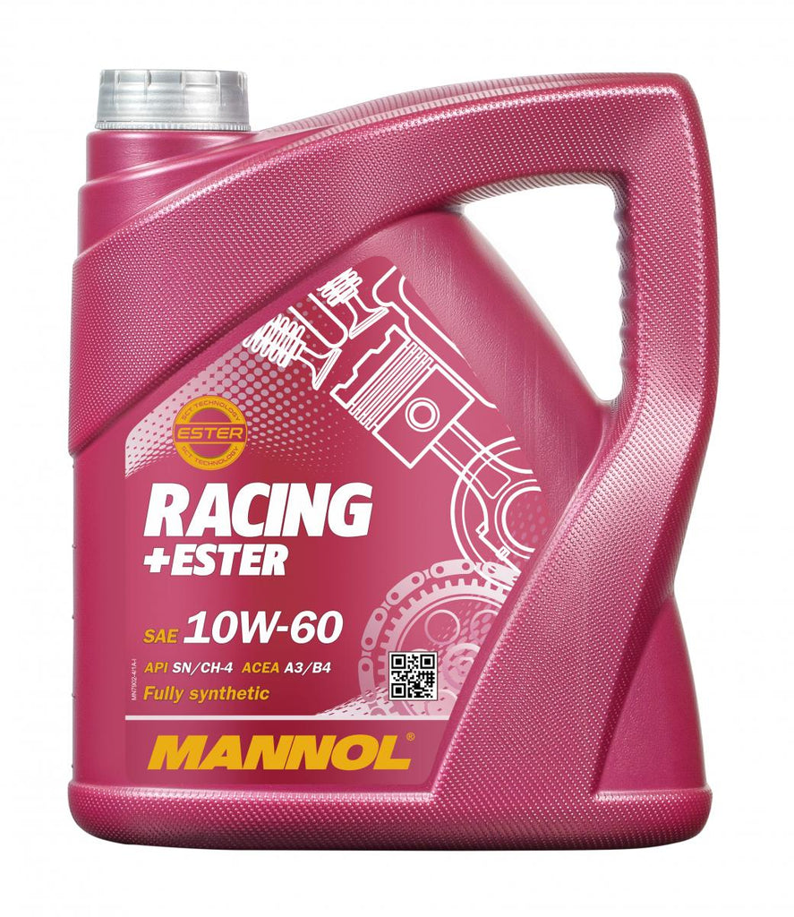 Racing+Ester 10W-60 API SN/SM/CF Motor Oil 4L