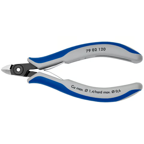 120mm Precision Diagonal Cutting Pliers for Electronics