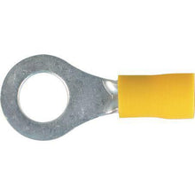 Load image into Gallery viewer, ACX3061BL - OEX Crimp Terminal Ring Yellow ID 8.4mm Vinyl 10 Pce
