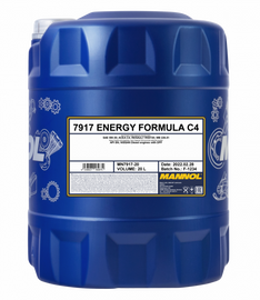 Energy Formula C4 5W-30 Ester 20L Engine Oil