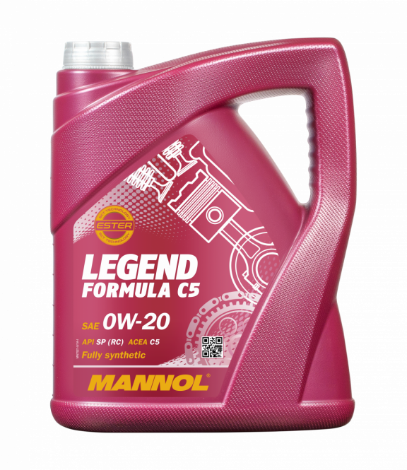 MANNOL 7921 5L Legend Formula C5 0W-20 PAO + Ester