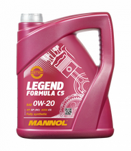 Load image into Gallery viewer, MANNOL 7921 5L Legend Formula C5 0W-20 PAO + Ester