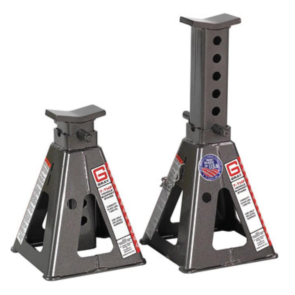 7T Heavy Duty Axle Stands, 304.8 - 508mm (Pair)