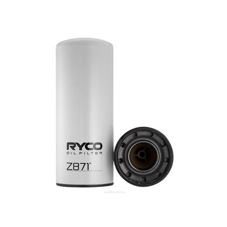 Ryco Hd Oil Filter - (Spin-On) Z871