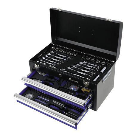 Mechpro 156 Piece Tool Kit with 2 Drawer Chest