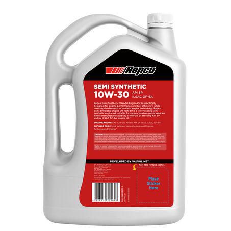 Repco Semi Synthetic 10W-30 Engine Oil 5L