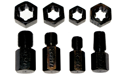 Flared Tube Fitting Rethreader Set, 8 Piece