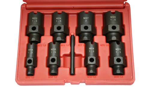 Metric Internal/External Thread Chaser Set