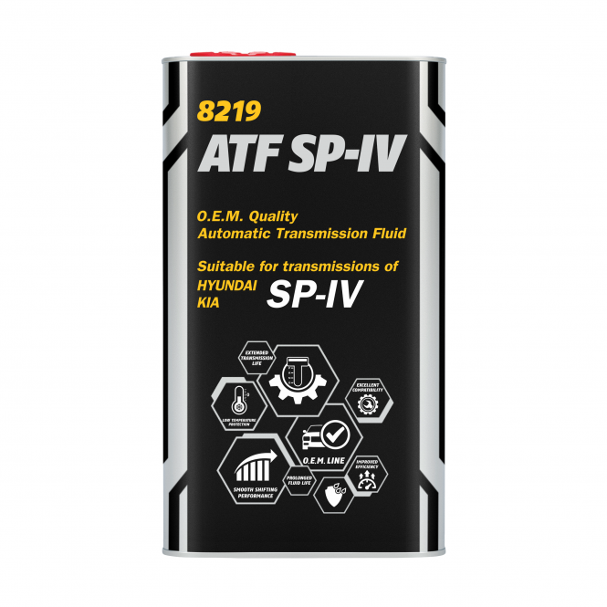 8219 4L ATF SP-IV – Synthetic Gear Oil for Hyundai
