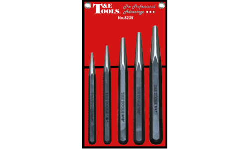 5 Piece Centre Punch Set