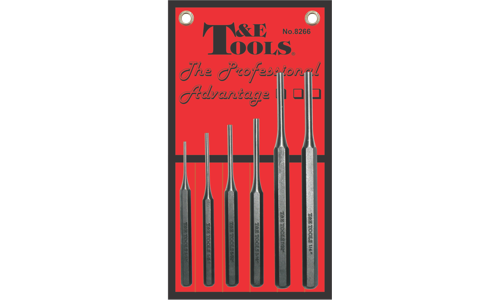 6 Piece Pin Punch Set