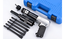 Load image into Gallery viewer, 5 Piece Air Hammer Chisel and Scaler Set with Air Gun
