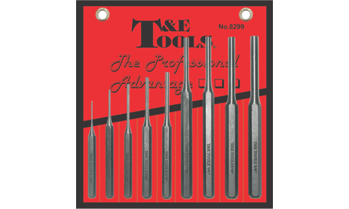 9 Piece Pin Punch Set