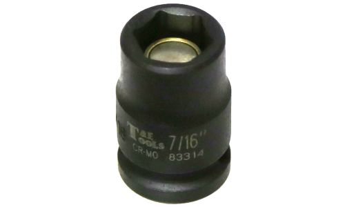 7/16" Magnetic Impact Socket 3/8" Drive