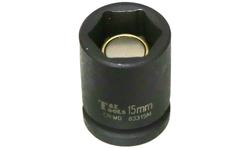 15mm 3/8" Drive Magnetic Impact Socket (6 Piece)