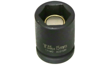 Load image into Gallery viewer, 15mm 3/8" Drive Magnetic Impact Socket (6 Piece)