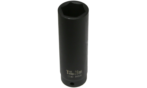 28mm 1/2" Drive Deep Impact Socket (6 Piece)
