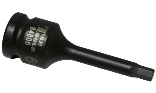 1/2" Drive In-Hex Impact Bit Socket 6 x 78mm