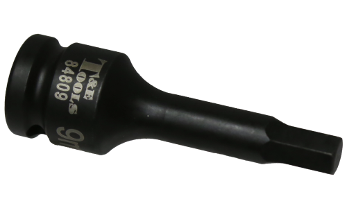 1/2" Drive Hex Impact Bit Socket 9mm x 78mm
