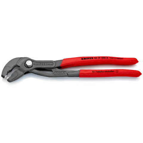 250mm Hose Clamp Pliers with Spring Grip
