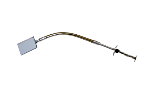 Adjustable Inspection Mirror with Stainless Steel Lens