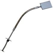 *Inspection Mirror Rectangular 50 x 70mm, Stainless Lens, Angle Adjustment