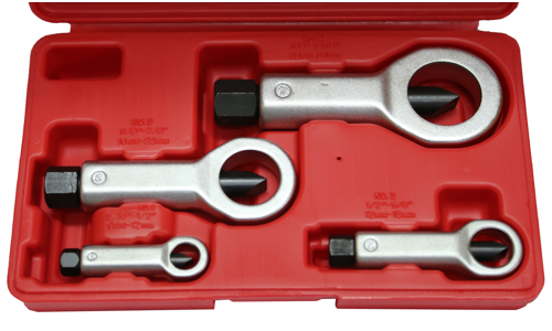4 Piece Nut Splitter Set