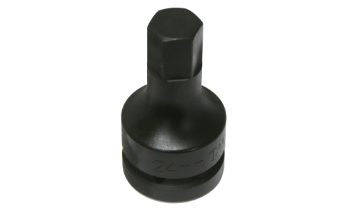 1" Drive In-Hex Impact Bit Socket, 24 x 100mm