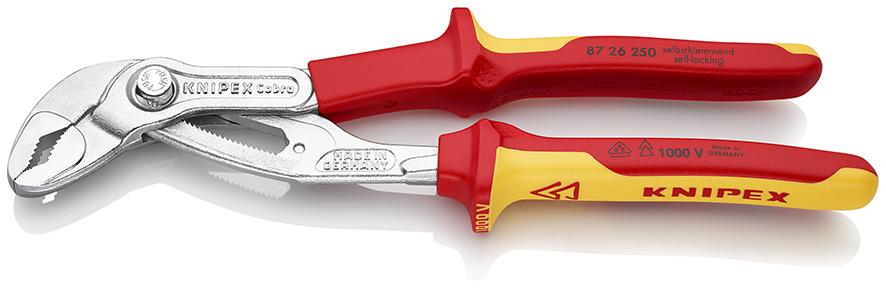 250mm Cobra Water Pump Pliers - 1000V VDE