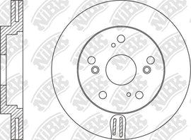 Front Rotors For Honda NIBK RN1600V