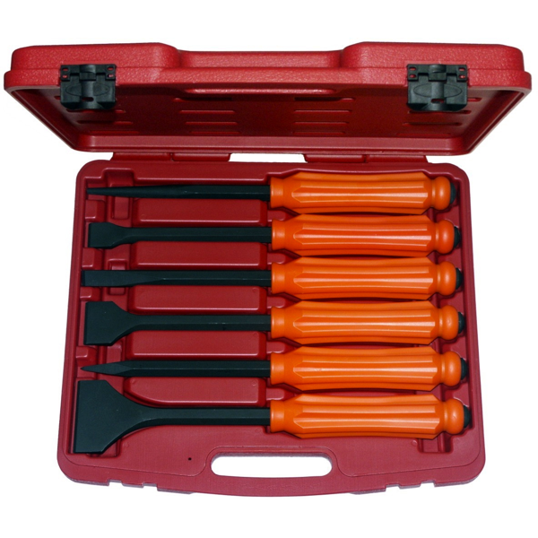 6 Piece Extra Heavy Duty Punch & Chisel Set