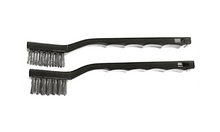 Load image into Gallery viewer, Brass and Stainless Steel Utility Brushes - 2 Piece