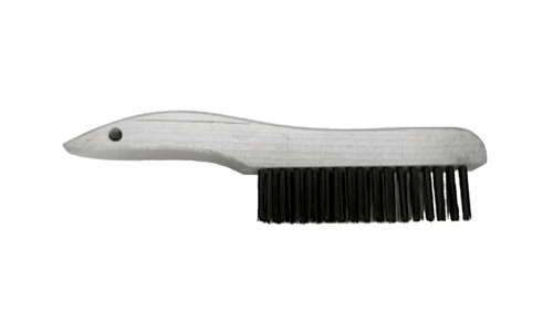Short Handle Wire Brush for Cleaning - 4 Row