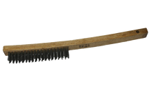 Load image into Gallery viewer, Long Handle Stainless Wire Brush (3 Row)