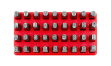 Load image into Gallery viewer, 5mm Number &amp; Letter Punch Set, 36 Piece
