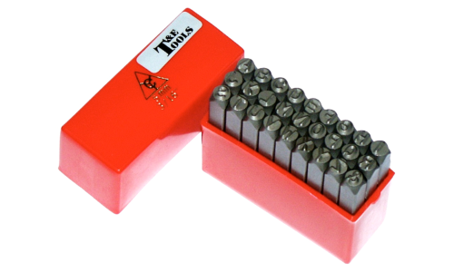 5mm Letter Punch Set, 27 Piece