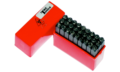6mm Letter Punch Set, 27 Piece