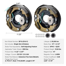 Load image into Gallery viewer, Trailer Brake Assembly