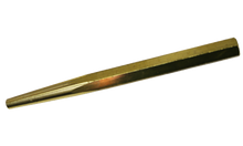 Load image into Gallery viewer, 10mm Brass Taper Drift Punch