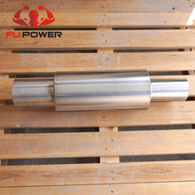 Load image into Gallery viewer, FUP-006 Universal 3.5in Inlet 4.5in Outlet Custom Titanium Muffler 300-350mm