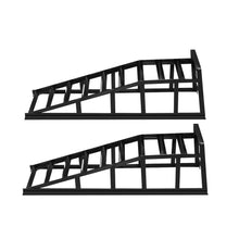 Load image into Gallery viewer, Car Ramp Pair 2000kg – Extra-Wide Heavy-Duty Steel Ramps (2 Ton Capacity) - Black