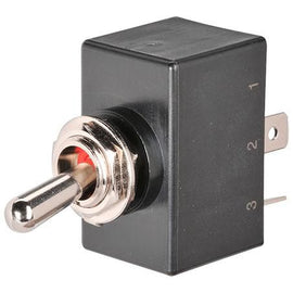 Narva Waterproof Heavy Duty Toggle Switch Off/On DPST (Contacts Rated 25A @ 12V)