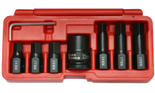 Load image into Gallery viewer, 8 Piece Metric In-Hex Impact Bit and Holder Set