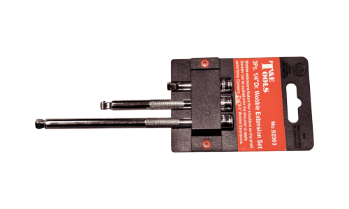 1/4" Drive Wobble Extension Set, 3 Piece