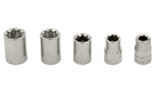 Load image into Gallery viewer, 3/8" Drive SAE Socket Set, 5 Piece